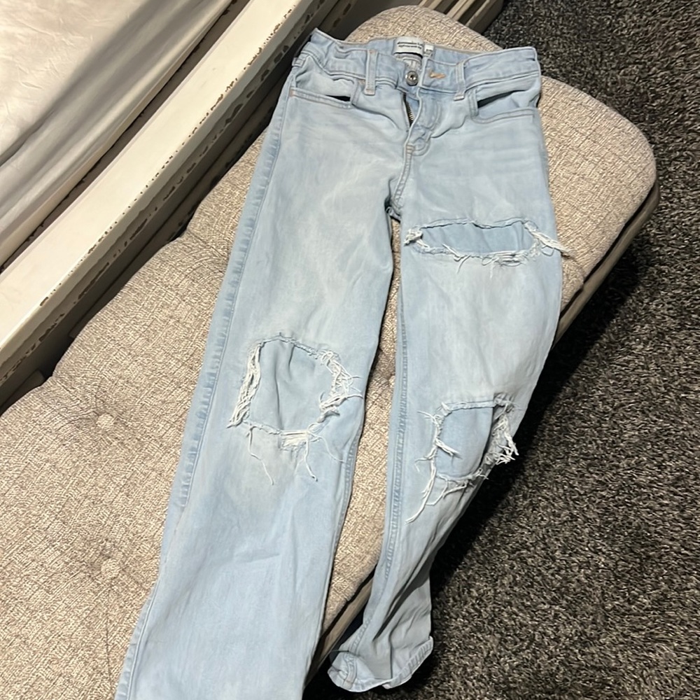 Kids, Abercrombie and Fitch wide leg high rise size 9/10 regular